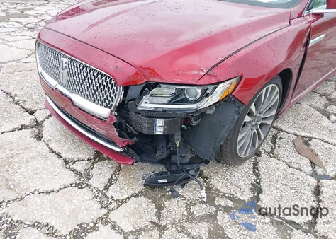 2018 Lincoln Continental Select from USA, damaged, VIN 1LN6L9TK9J5616282